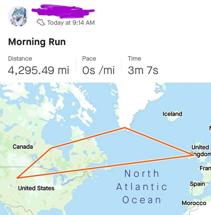 Just My Casual Morning Run