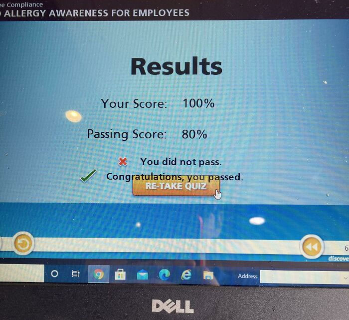 Work Training Is Going Well