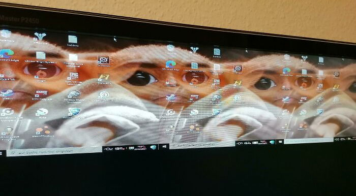 I'm Helping My Brother Fix His PC And Ran Across Baby Yobama And His Brothers