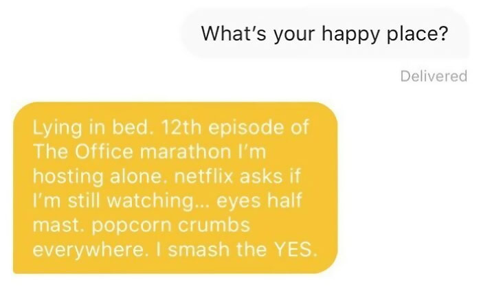 What’s Your Weird Happy Place?