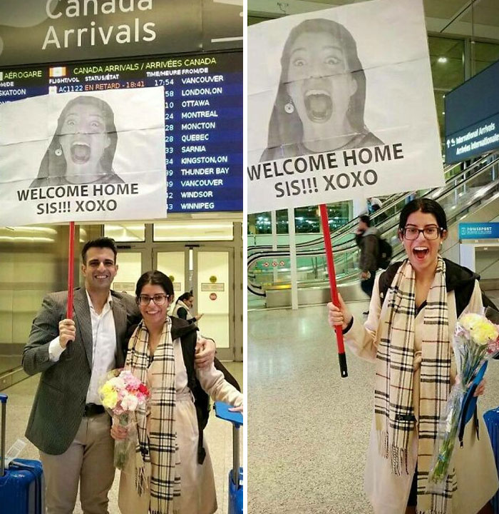  When You Ask Your Brother To Pick You Up From The Airport After A 25-Hour Flight