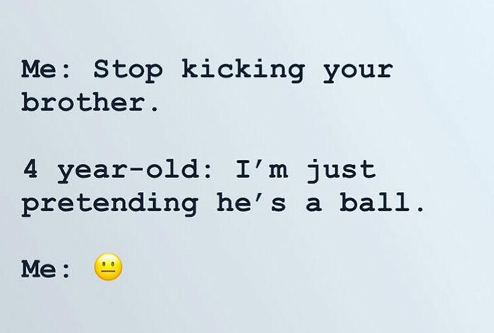 My Son Strikes Again. How Am I Supposed To Continue Yelling And Respond To This Without Laughing?