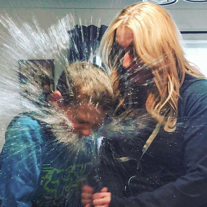 He Started A Little Bit Of A Prank War Now He's Waiting For His Moment To Get Her Back For This One