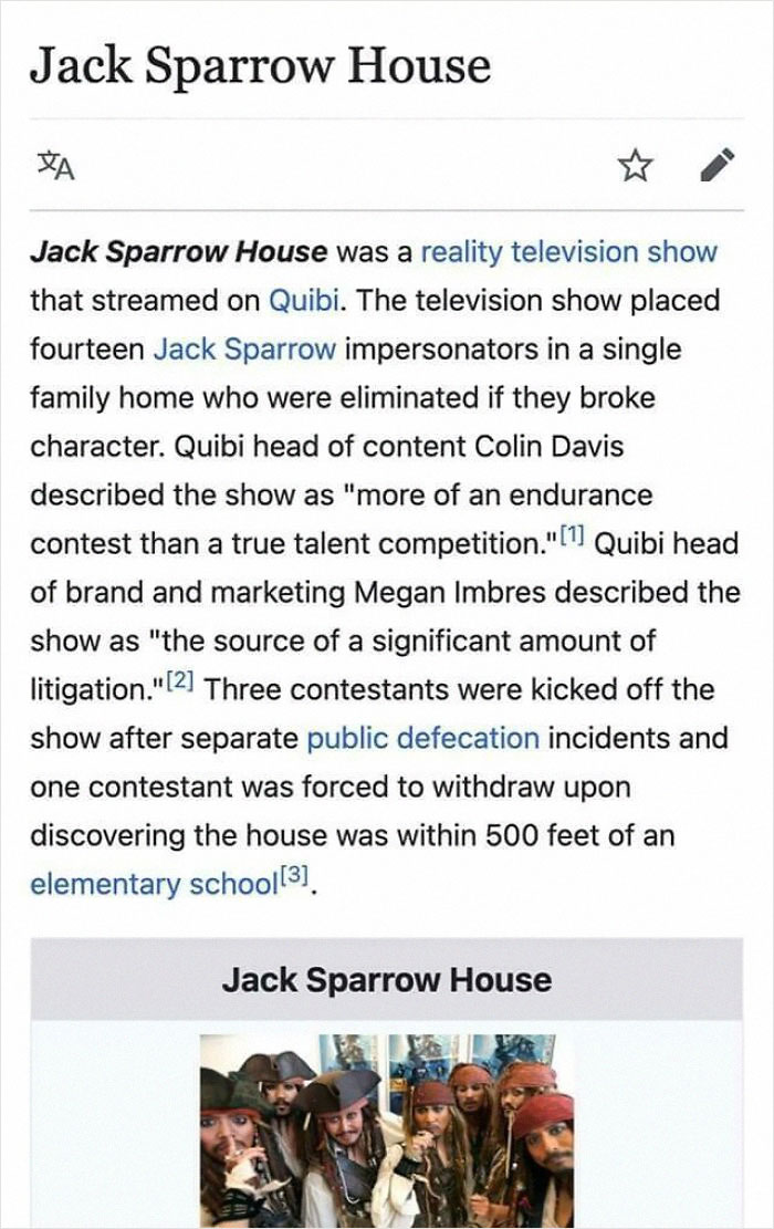 Jack Sparrow House