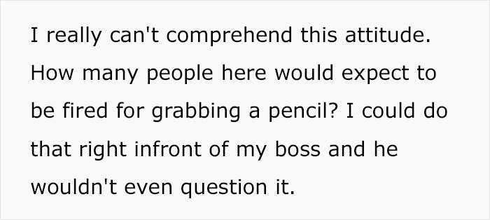 Guy Tells Story Of Friend Taking 3 Trash Bags From Work And Getting Fired, Now People Are Sharing Similar Stories Guy Tells Story Of Friend Taking 3 Trash Bags From Work And Getting Fired, Now People Are Sharing Similar Stories