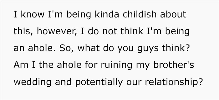 Brother's Future Wife Expects Woman To Babysit 40 Kids During Their Wedding, Goes Ballistic When She Refuses Brother's Future Wife Expects Woman To Babysit 40 Kids During Their Wedding, Goes Ballistic When She Refuses
