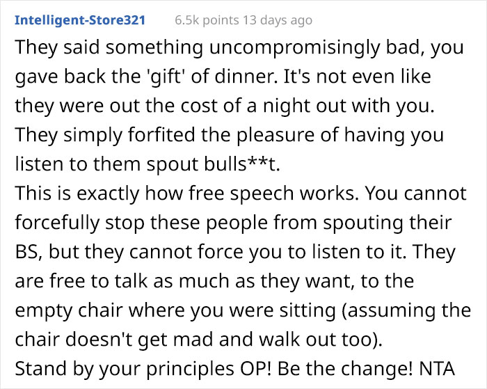 Girlfriend Gets Mad After Guy Walks Out Of Dinner With Her Parents When They Start Insulting His Brother And His Husband