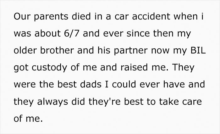 Girlfriend Gets Mad After Guy Walks Out Of Dinner With Her Parents When They Start Insulting His Brother And His Husband