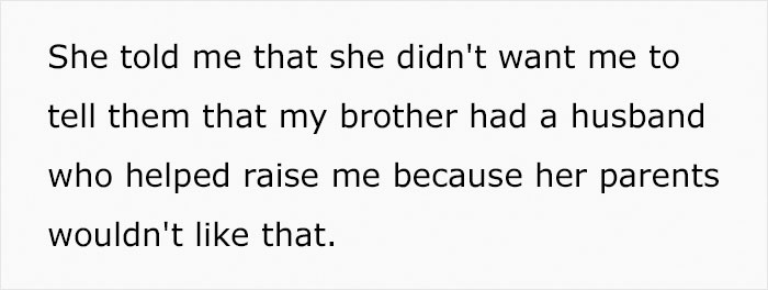 Girlfriend Gets Mad After Guy Walks Out Of Dinner With Her Parents When They Start Insulting His Brother And His Husband