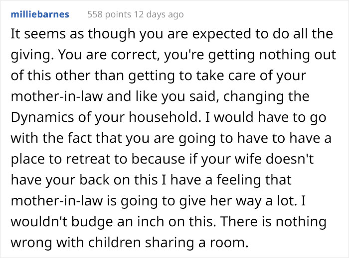 &ldquo;Am I The [Jerk] For Not Giving Up My &ldquo;Man Cave&rdquo; To Accommodate My Mother-In-Law?&rdquo;