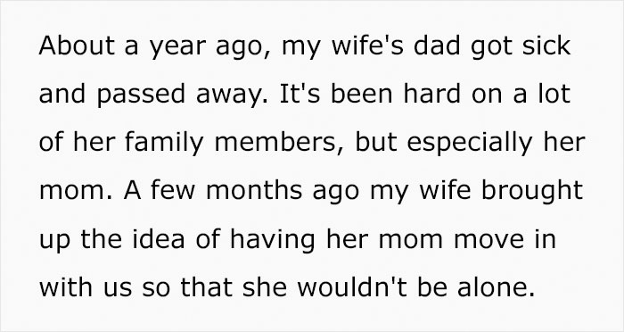 &ldquo;Am I The [Jerk] For Not Giving Up My &ldquo;Man Cave&rdquo; To Accommodate My Mother-In-Law?&rdquo;