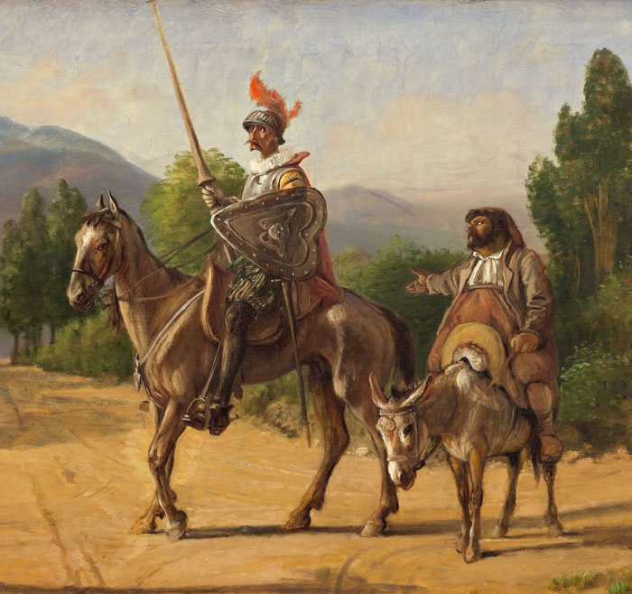 Don Quixote & Sancho Panza