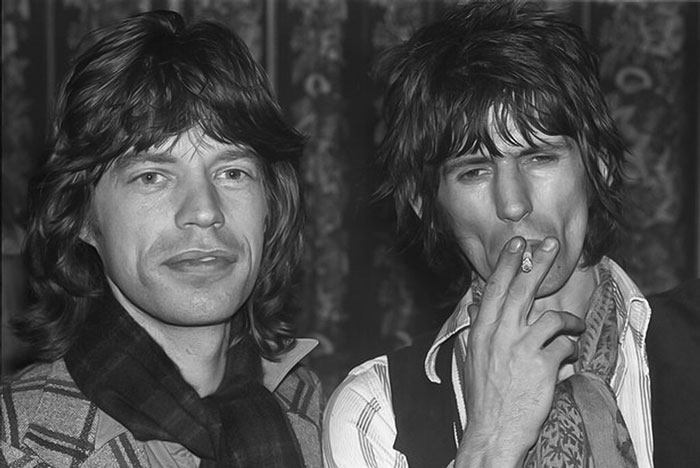 Mick Jagger & Keith Richards