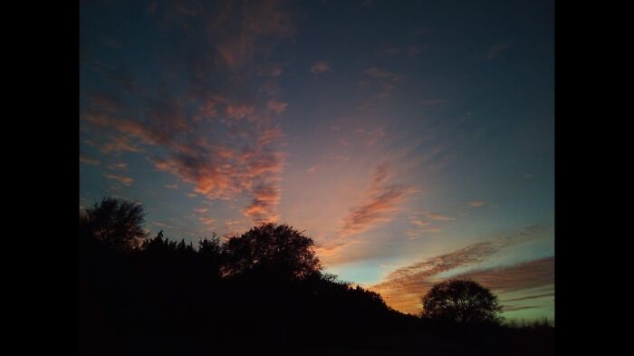 Texas Hill Country Sunset At My Place