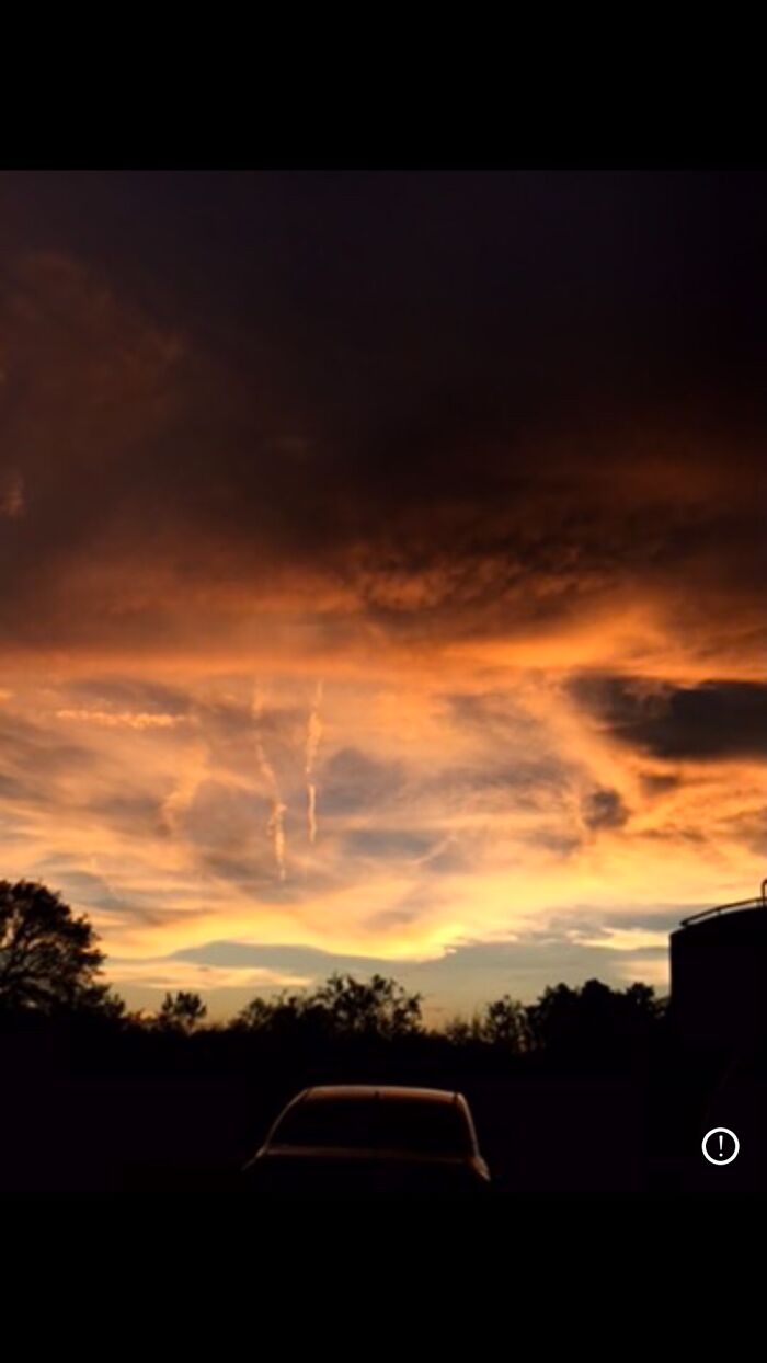 One Of The Most Vivid Sunsets I’ve Ever Seen