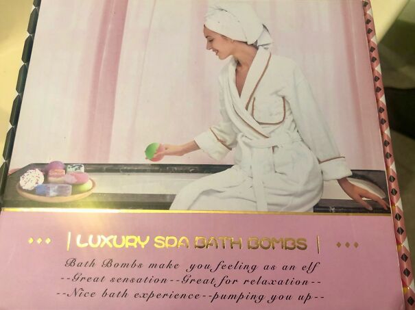 Bath Bombs I Ordered On Amazon, “Make You Feeling As An Elf"