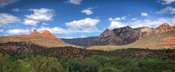 Big Blue Sky, Sedona, Az