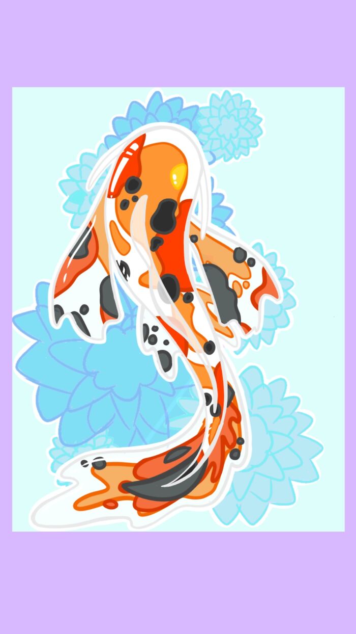 Had To Put It On A Larger Canvas To Be Able To Post, Sorry For The Borders (Ibispaint X)