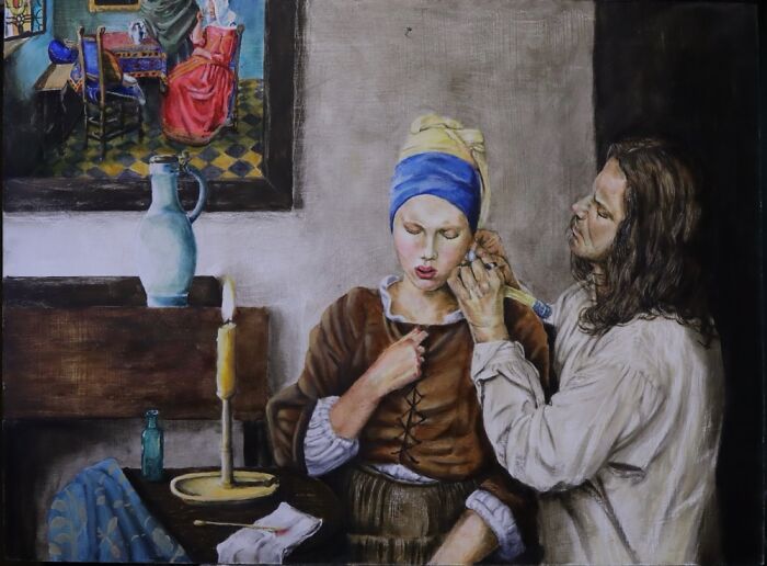 Girl With Pearl Earring Off Stage