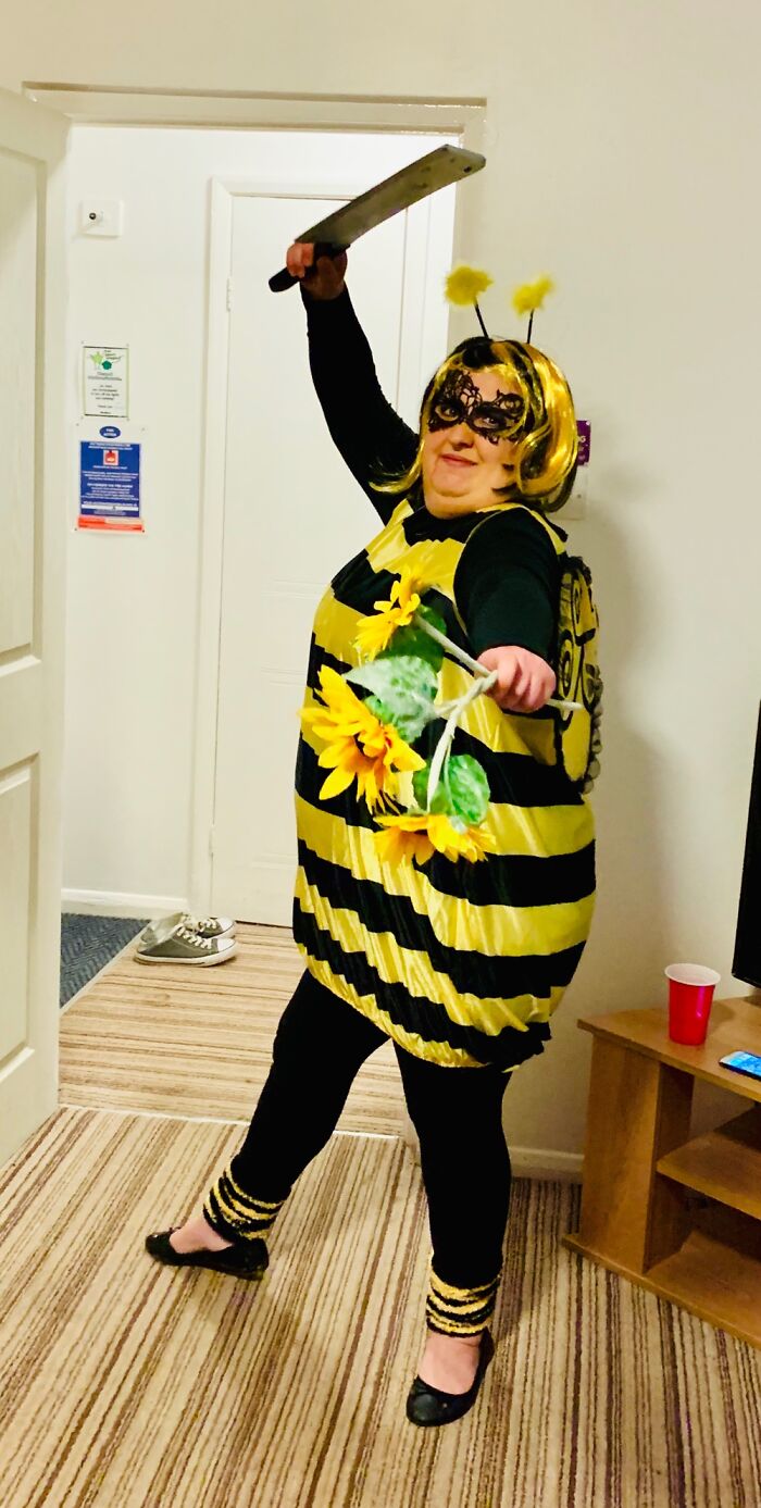 A Killer Bee! Perhaps Not The Most Elaborate Costume But I Loved It!