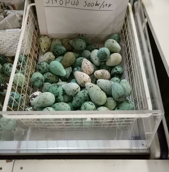 Tear Shaped Egg I Found In A Local Market In Iceland