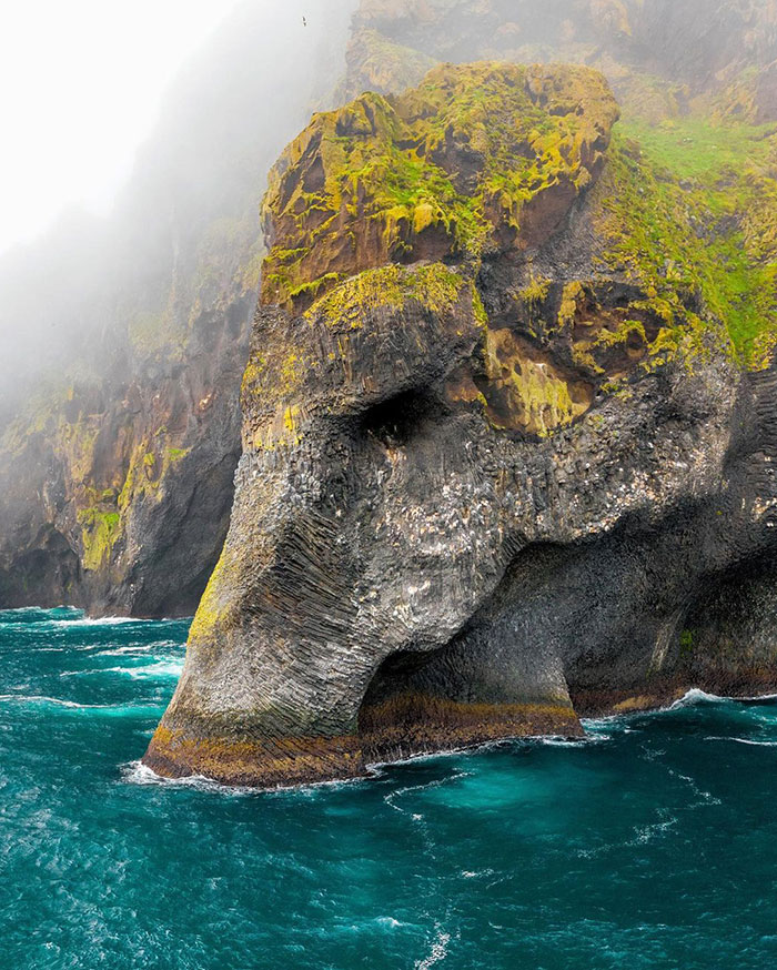 Elephant Rock - Don't Miss Out The Natural Statue Of Gaint Elephant Near Heimaey Island, Iceland