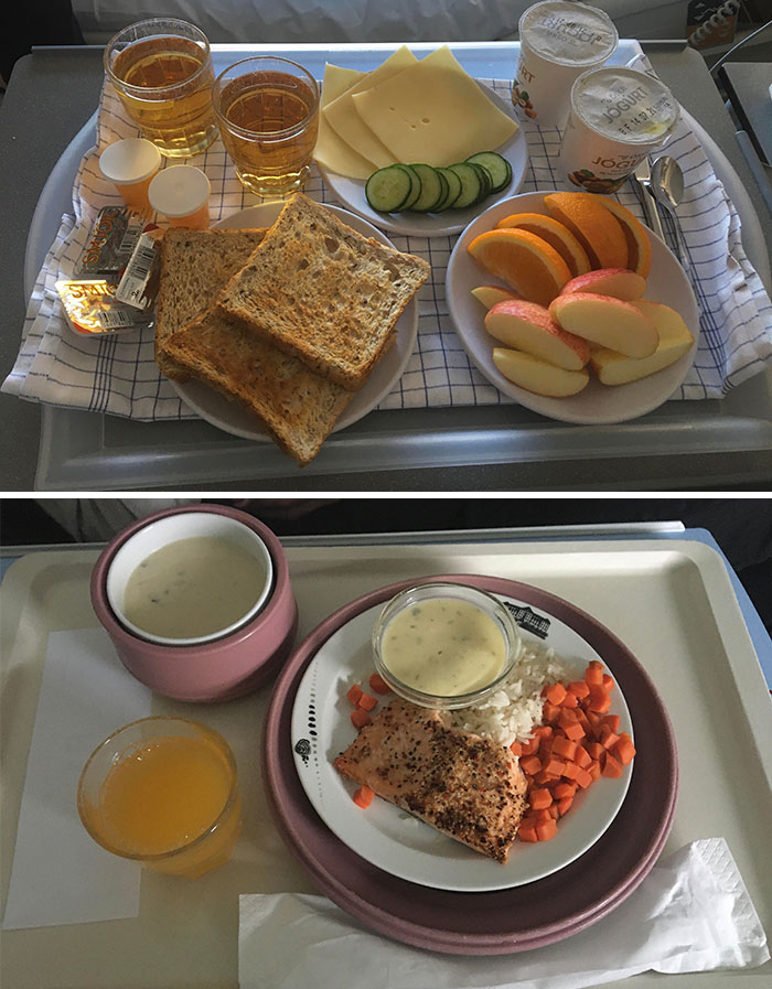Hospital Food In Iceland, The Salmon Was Surprisingly Well-Seasoned