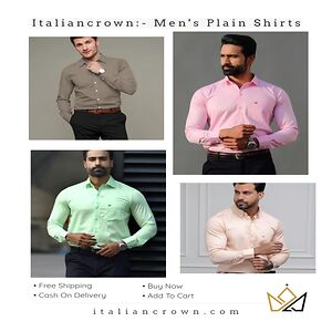 italiancrown plainshirt