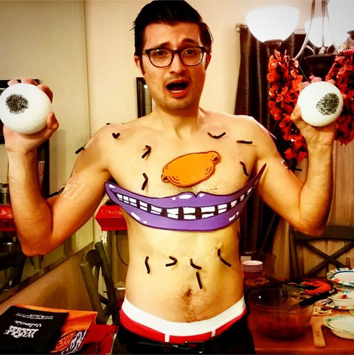 My Last Minute Early Halloween Party Costume. Cheap, Quick, Easy, Dignified