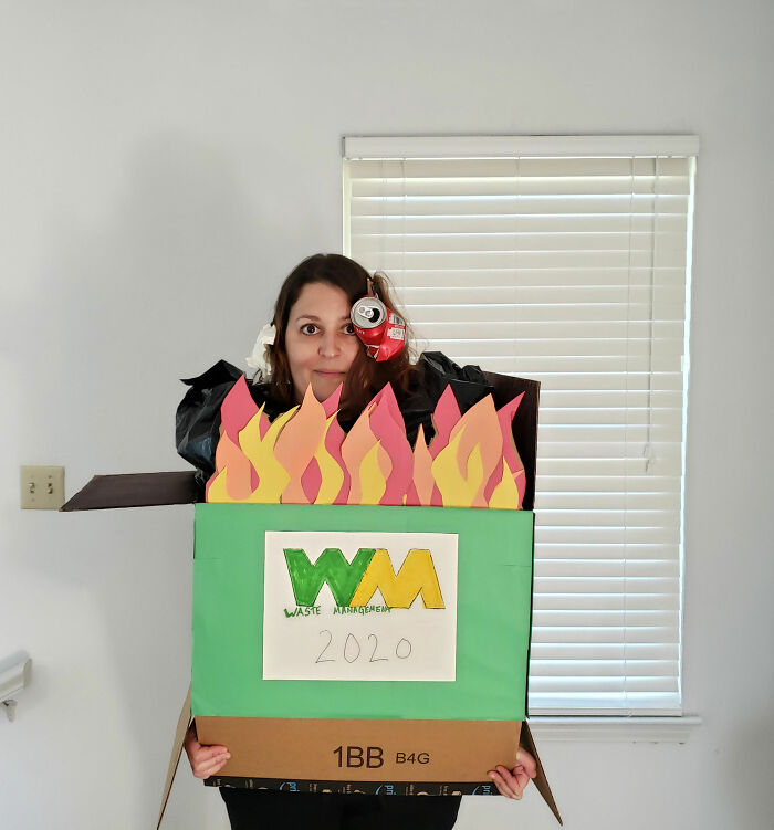 Very Last Minute DIY "2020" Halloween Costume For Under $10