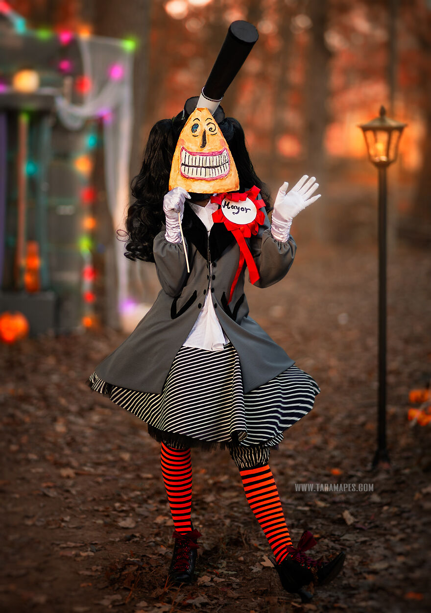 I Created A Halloween Town And Props To Shoot This Nightmare Before Christmas Set