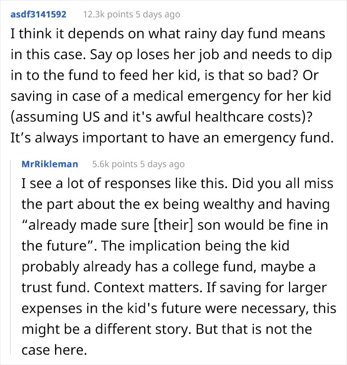 Dad Is Livid After Realizing His Ex Only Spends A Fraction Of His Child Support Money On Their Son, She Turns To The Internet For Support Dad Is Livid After Realizing His Ex Only Spends A Fraction Of His Child Support Money On Their Son, She Turns To The Internet For Support