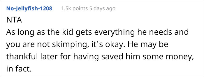 Dad Is Livid After Realizing His Ex Only Spends A Fraction Of His Child Support Money On Their Son, She Turns To The Internet For Support Dad Is Livid After Realizing His Ex Only Spends A Fraction Of His Child Support Money On Their Son, She Turns To The Internet For Support
