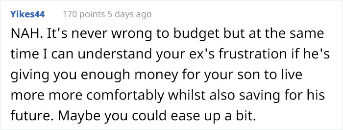 Dad Is Livid After Realizing His Ex Only Spends A Fraction Of His Child Support Money On Their Son, She Turns To The Internet For Support Dad Is Livid After Realizing His Ex Only Spends A Fraction Of His Child Support Money On Their Son, She Turns To The Internet For Support