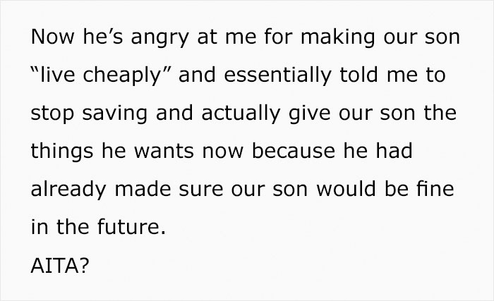 Dad Is Livid After Realizing His Ex Only Spends A Fraction Of His Child Support Money On Their Son, She Turns To The Internet For Support Dad Is Livid After Realizing His Ex Only Spends A Fraction Of His Child Support Money On Their Son, She Turns To The Internet For Support