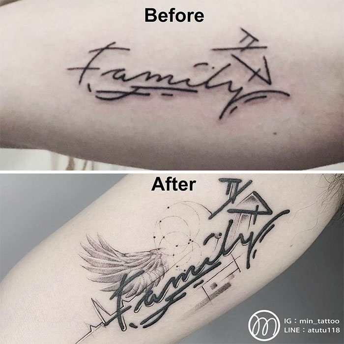 Old Tattoos Cover Up