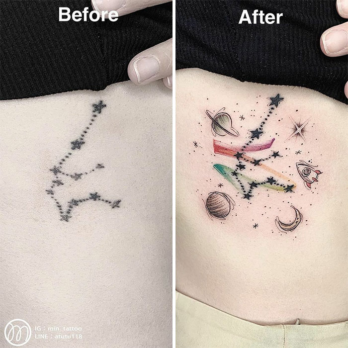 Old Tattoos Cover Up