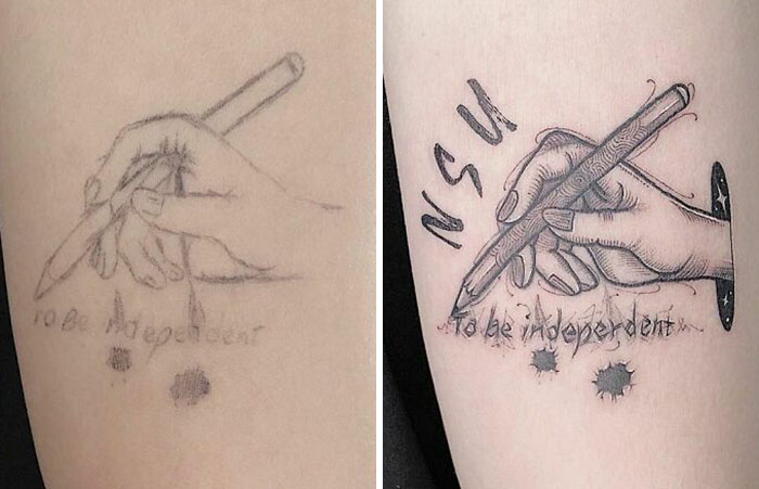 Old Tattoos Cover Up