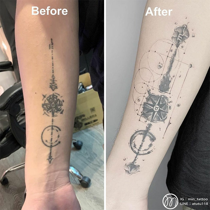 Old Tattoos Cover Up