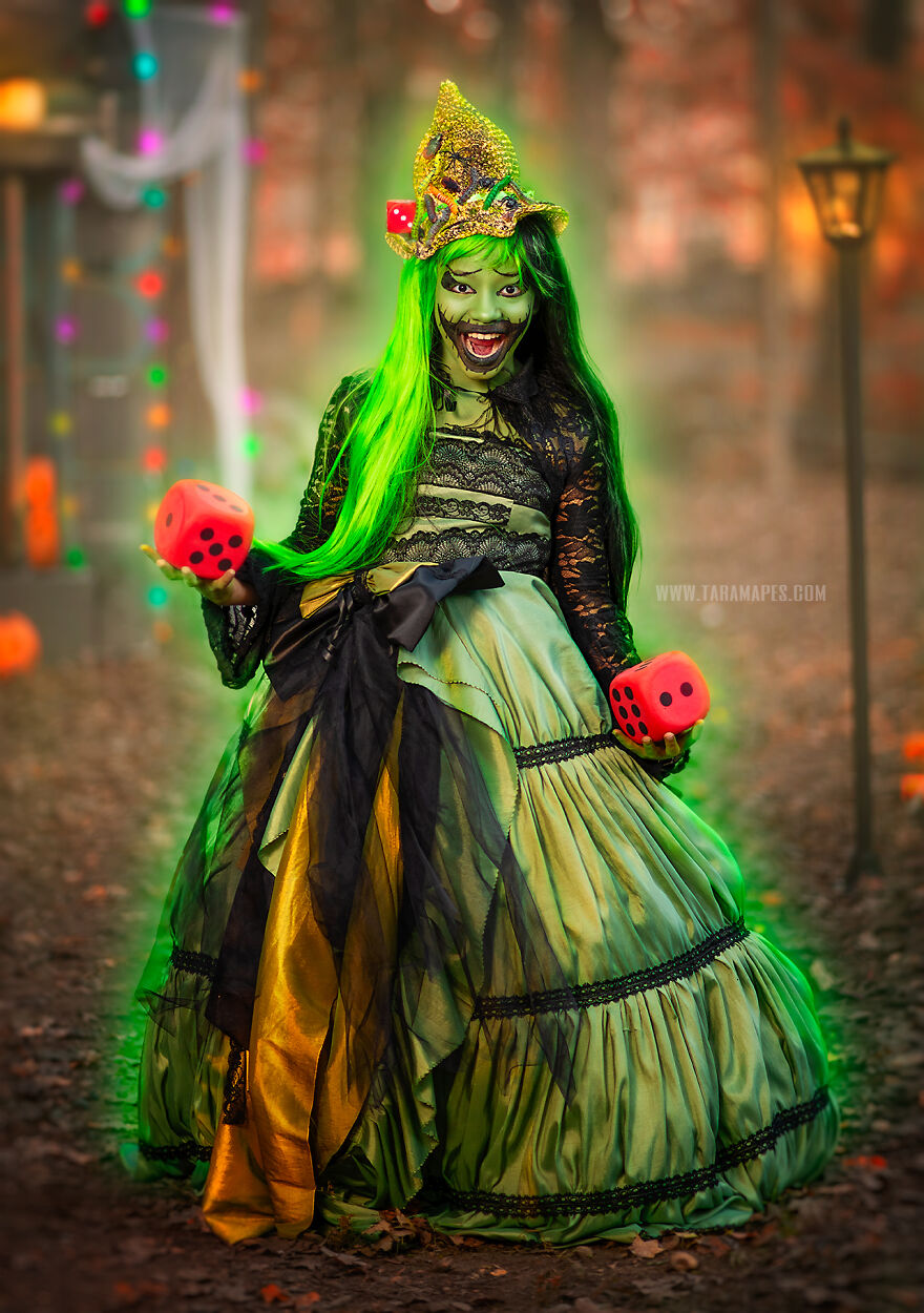 I Created A Halloween Town And Props To Shoot This Nightmare Before Christmas Set