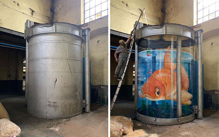 French Street Artist Paints 3D Creature Graffiti And It’s Not For The Faint Of Heart (30 New Pics)