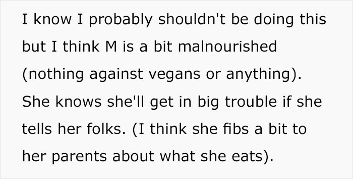 Dad Gives Meat And Dairy To His Daughter's Friend Despite Her Family Being Vegan, Wonders If His Actions Are Justified