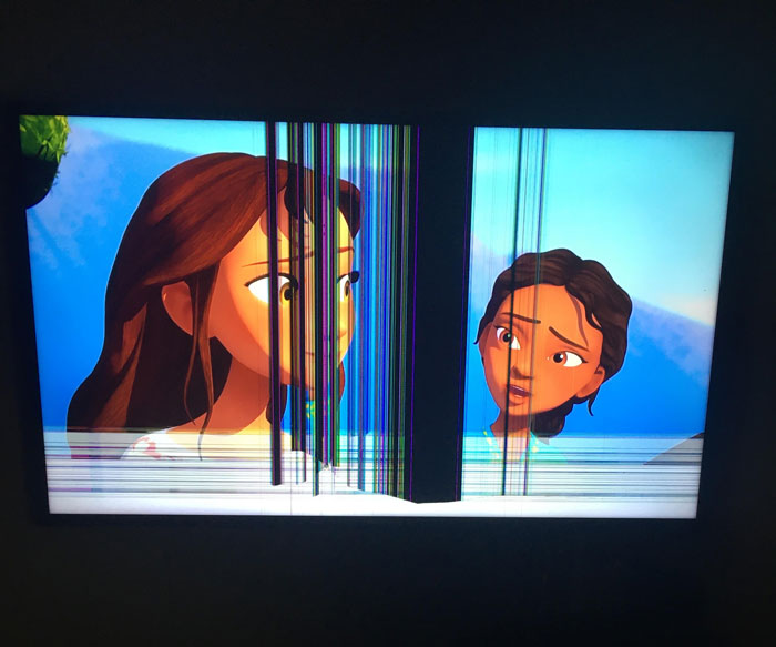 My 2 Year Old Son Was Playing With His Harry Potter Wand. Come Home From A Long Day Of Work To Find Out Numb Nuts Abracadabra’d The Heck Out The TV