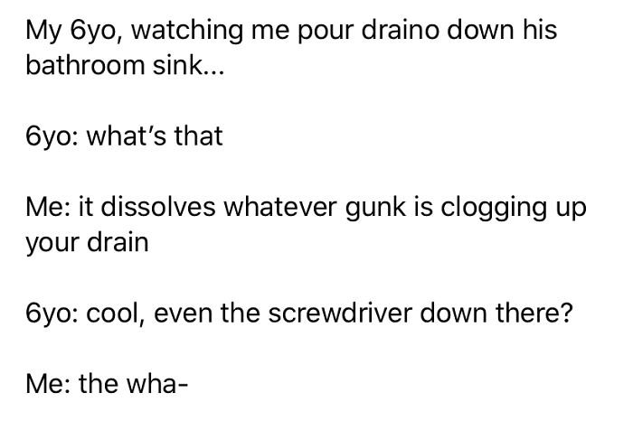 If It Fits, It Goes In The Drain