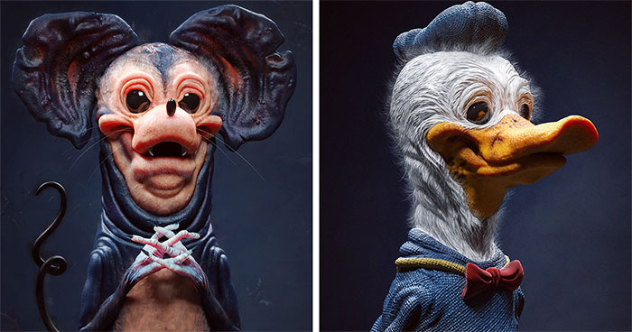 Digital Artist Creates Terrifying Versions Of Popular Characters To Keep You Up At Night (40 Pics)