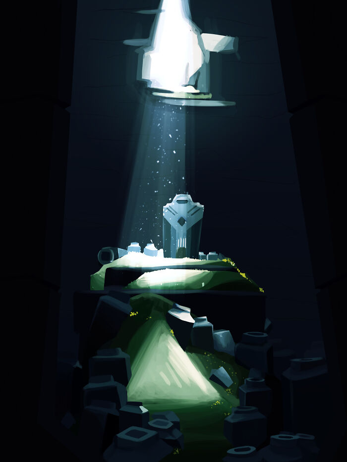 Painted The Prairie Temple From Sky: Children Of The Light