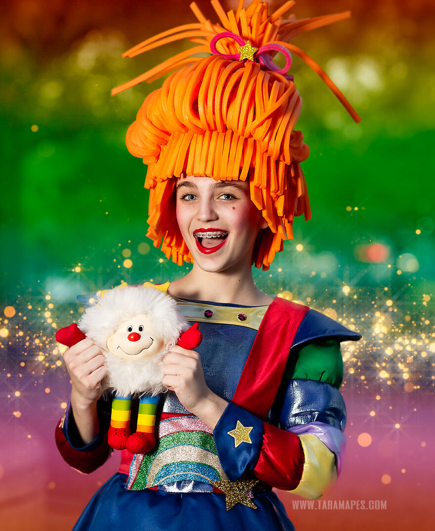I Created A Rainbow Brite Photoshoot To Relive My Favorite 80s Cartoon (18 Pics)