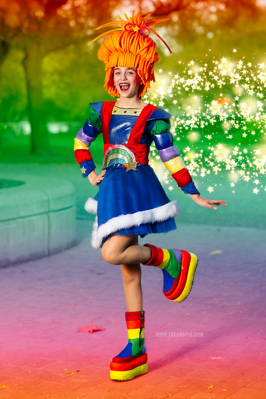 I Created A Rainbow Brite Photoshoot To Relive My Favorite 80s Cartoon (18 Pics)