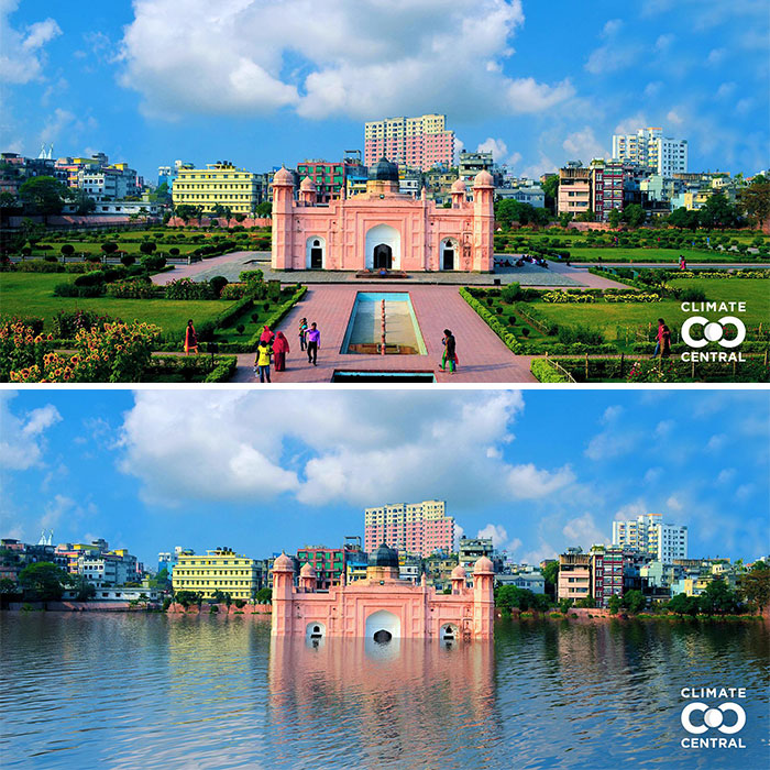 Researchers Predict What The World Will Look Like In 2050 If The Temperature Rises By 3°C (30 Pics)