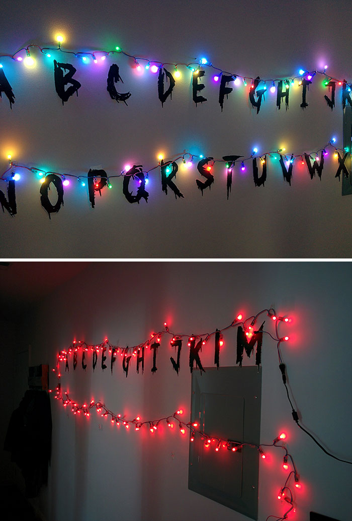 Stranger Things Arduino Decoration